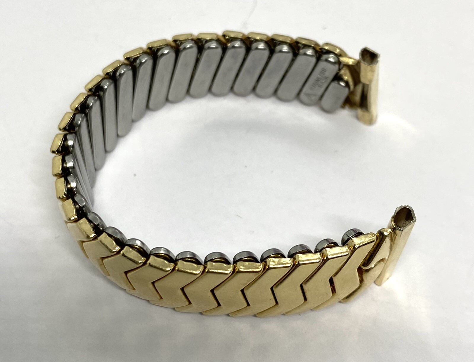 Vintage JB Champion Gold Tone Stretched Watch Band 4.5/8”