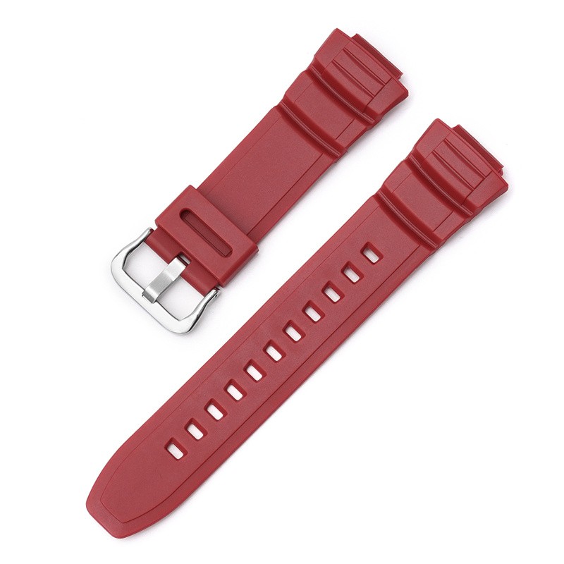For Casio MCW-100H MCW-110H W-S220 HDD-S100 WV-200 AE-2000 Watch Band TPU Strap