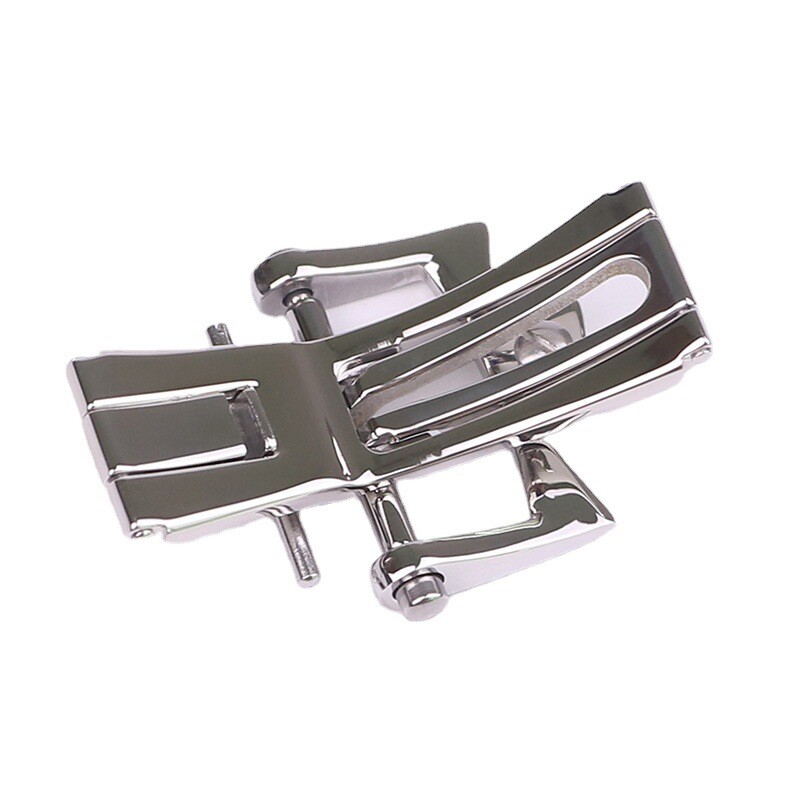 Stainless Steel Folding Clasp Butterfly Buckle 18mm for Vacheron Constantin