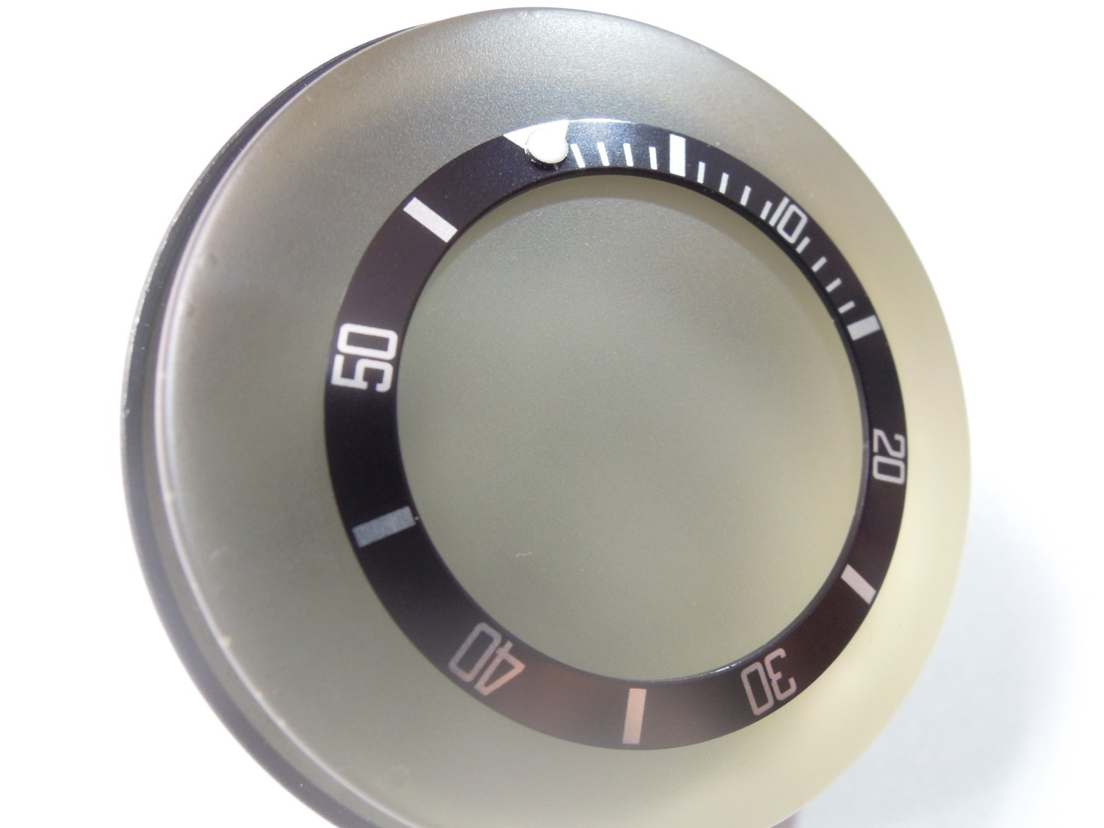 NEW BLACK SUBSTYLE BEZEL INSERT 38MM LARGE DIVERS 10BAR SKX031-033 (7S26-0040)