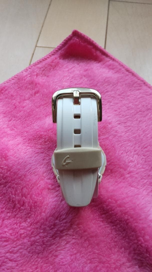 BABY-G ladies wristwatch limited model angel and devil white some scratches