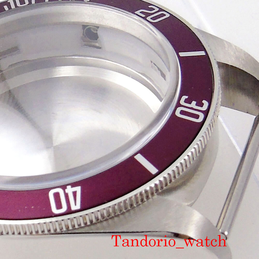 Fit NH35 NH36 ETA 2824 PT5000 ST2130 40mm Sterile Watch Case Sapphire Glass