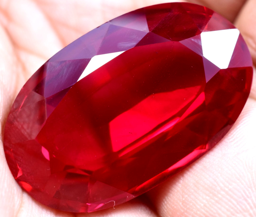 Natural 107.95 Ct Mogok Pink Huge Ruby Sparkling GGL Certified Loose Gemstone