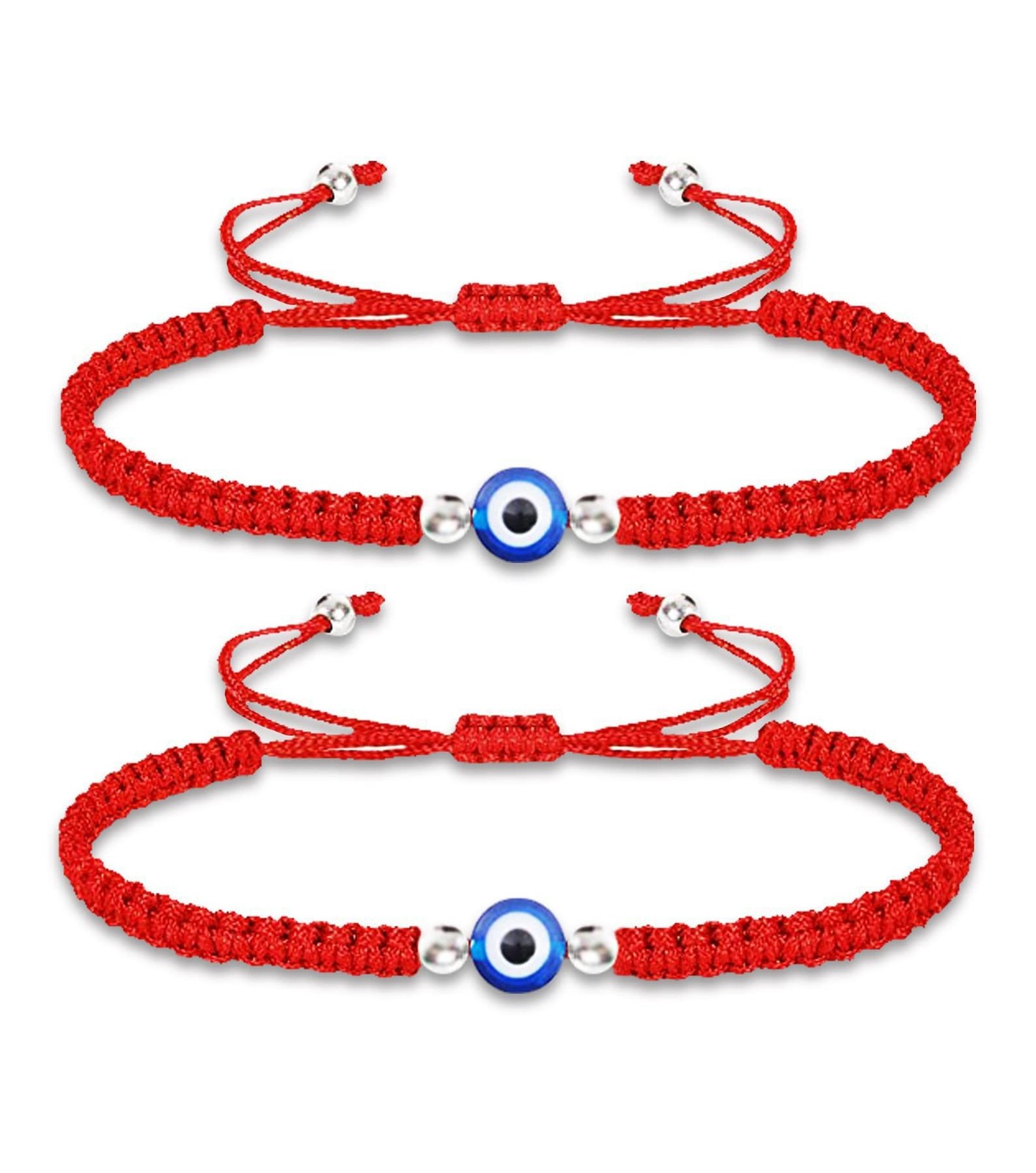 Adjustable Evil Eye Hand-Woven Bracelet European and American Personalized