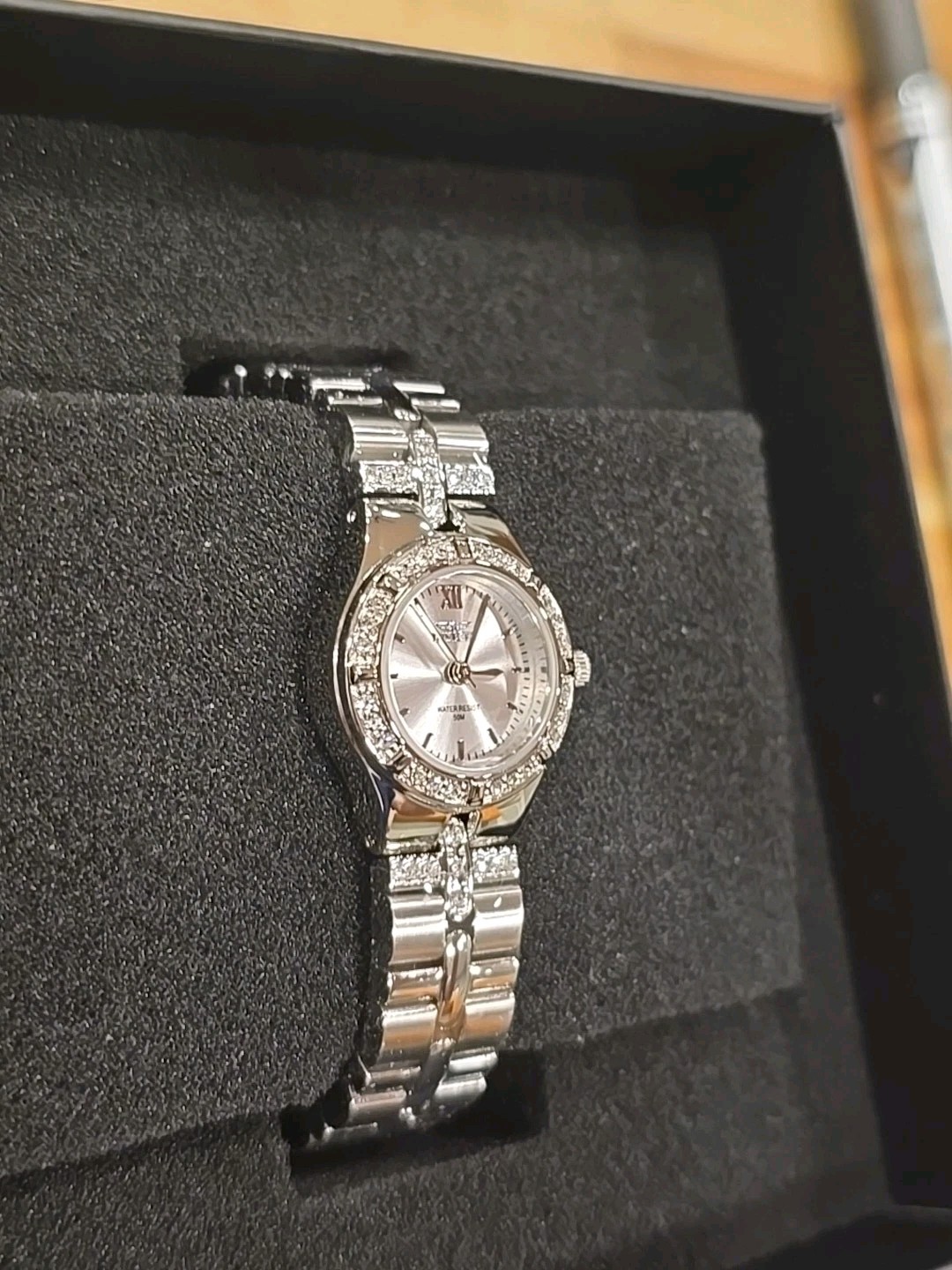 Invicta Wildflower Swiss Ronda 763 Caliber Women’s Watch 21.5mm 0132 Silver New!