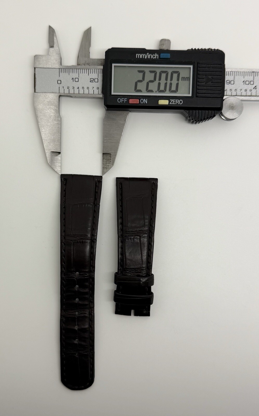Authentic A. Lange & Sohne 22mm x 18mm Brown Alligator Watch Strap Band OEM