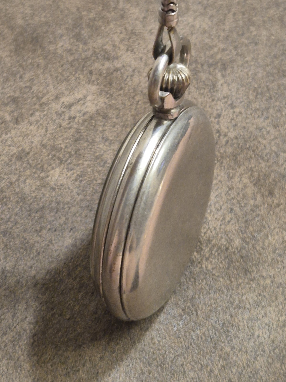 Vintage Ingersoll LTD of London Bearded Mickey Mouse Pocket Watch 50 mm Working