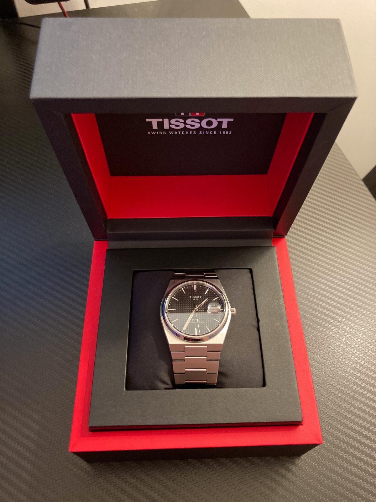Tissot PRX Powermatic 80 w/ Box and Papers (slightly used)