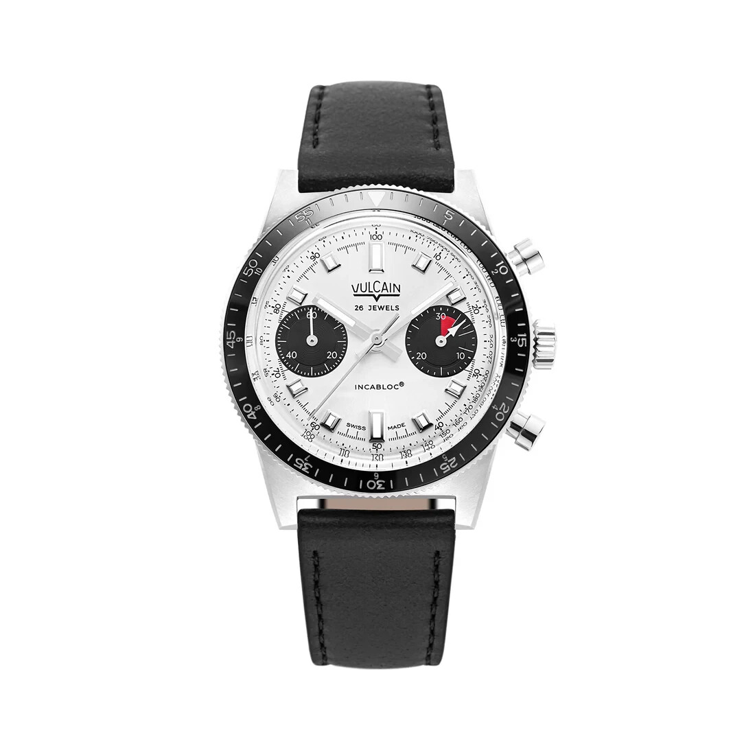 Vulcain Skindiver Chronograph Silver Panda 39.7mm Automatic AUTHORIZED DEALER