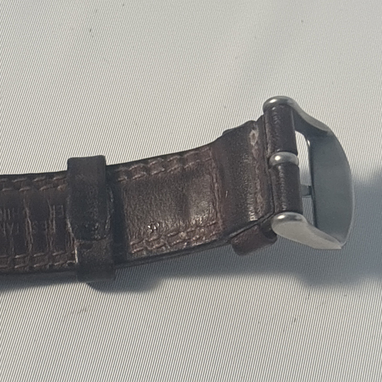 Vintage Timberland 11271G Ana-Digi Indiglo Field Watch New Battery Leather Band