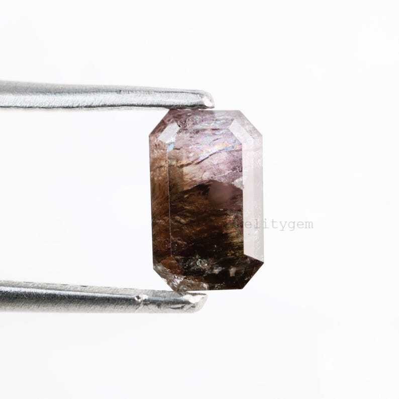 0.66 Carat Natural Diamond Emerald Shape Loose Diamond Fancy Diamond For Ring