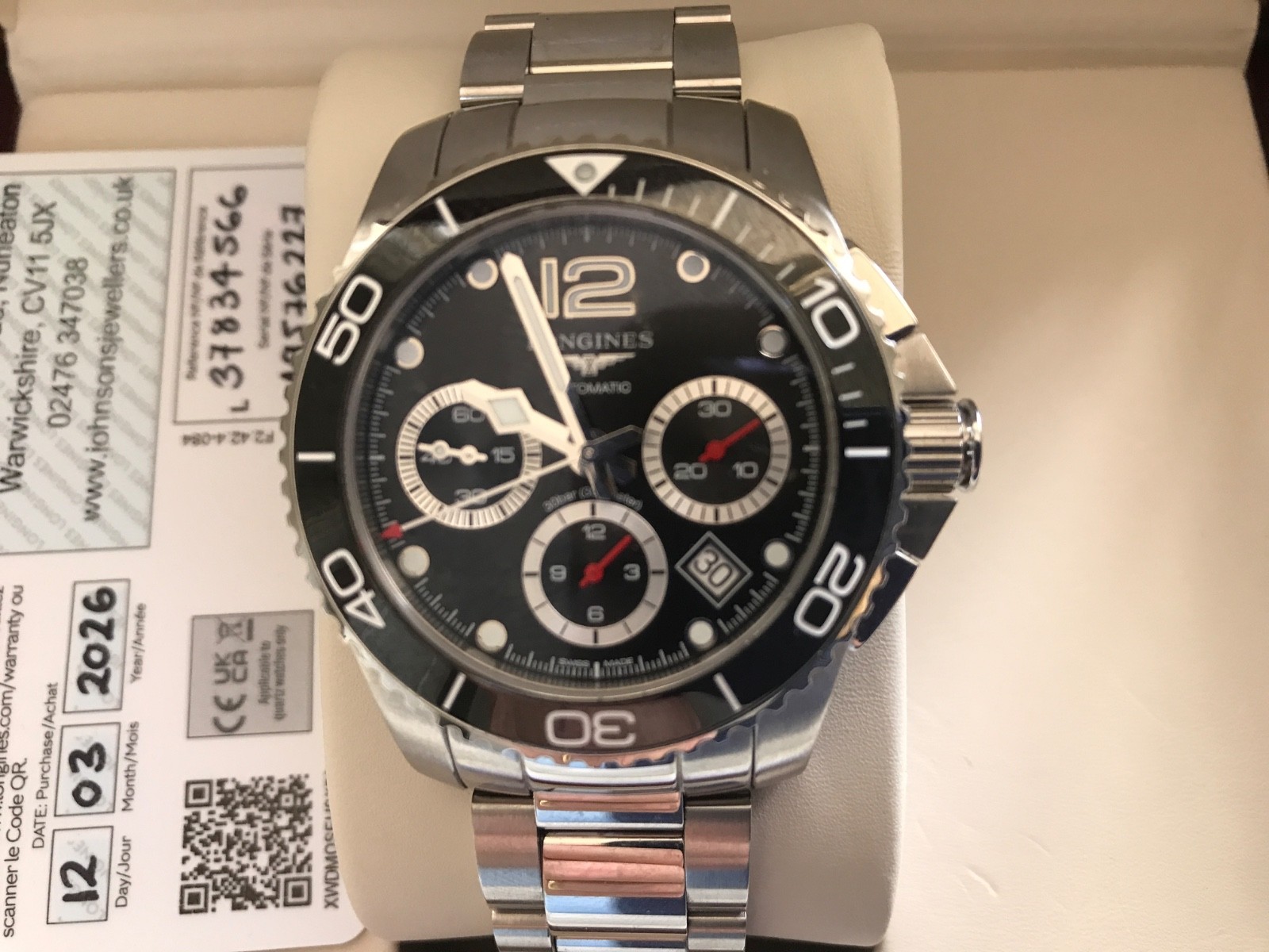 Longines HydroConquest Chronograph – L3.783.4.56.6