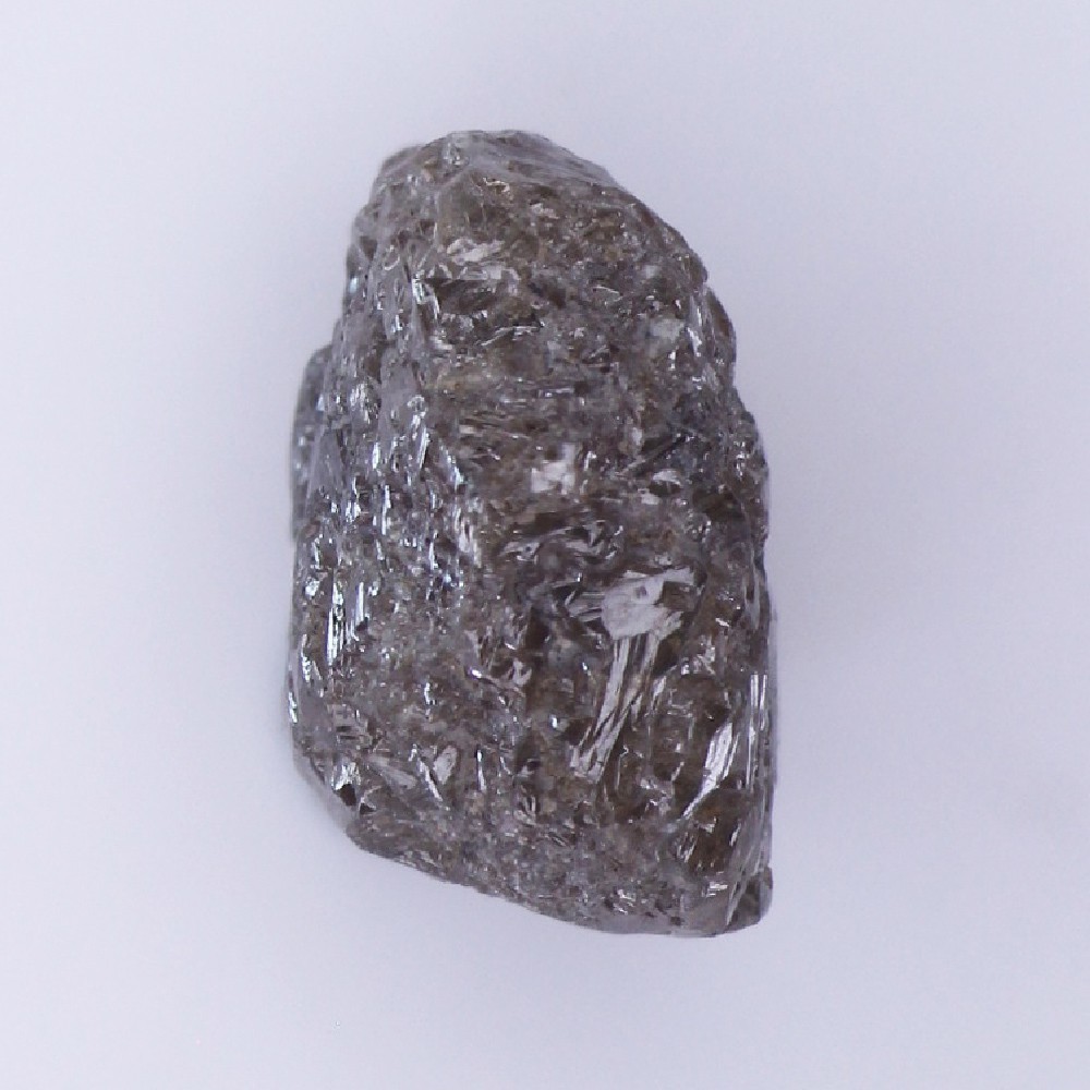 African Natural Rough Diamond Untreated Raw Loose Earth Mined Gray 2.05 Ct
