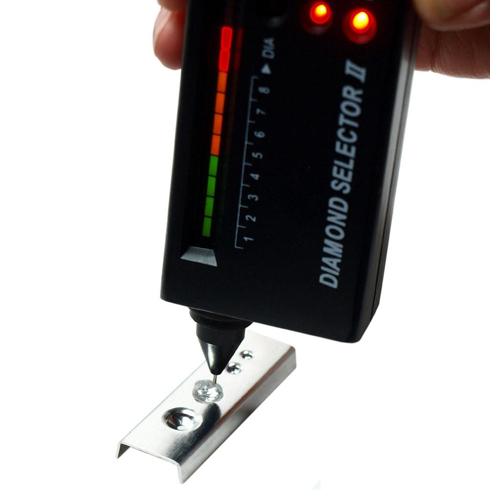 Jeweler Diamond Tool Kit : Portable Diamond Tester – 60X Illuminated Loupe