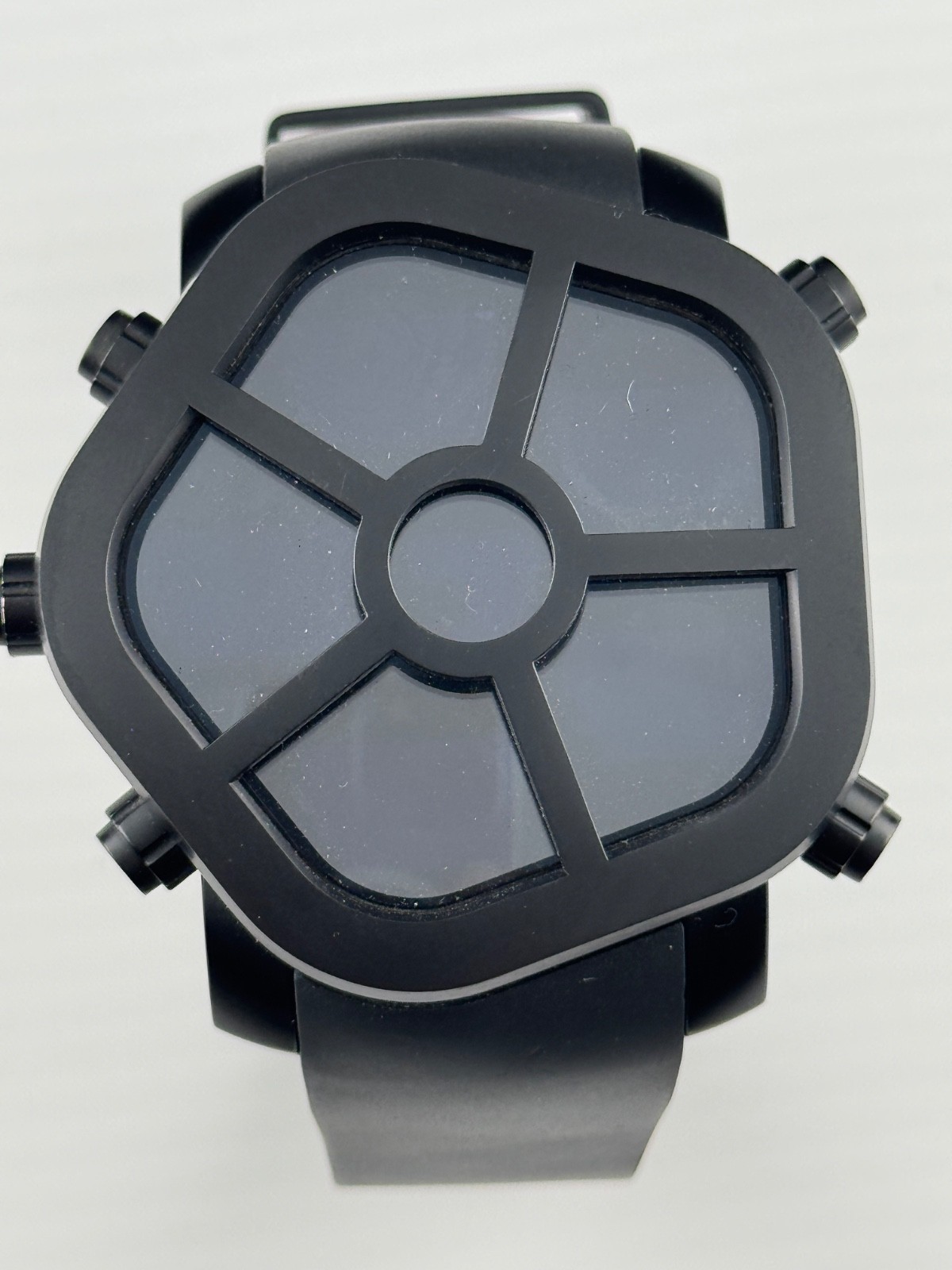 Jacob & Co Ghost 5 Time Zone 47mm Black/ Blue Watch w extras For Repair
