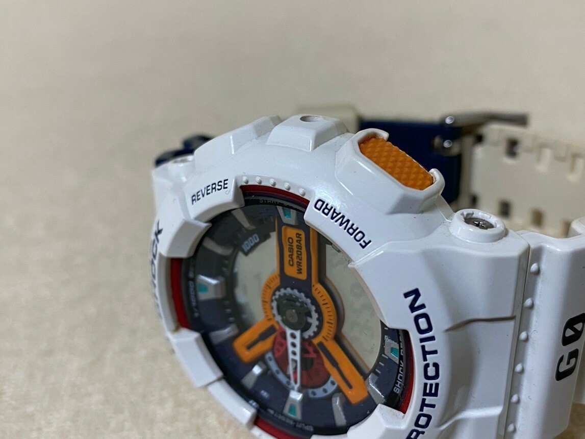 G – SHOCK × EVANGELION Rei Ayanami plug suit GA – 110PS – 7AJR Limited Edition