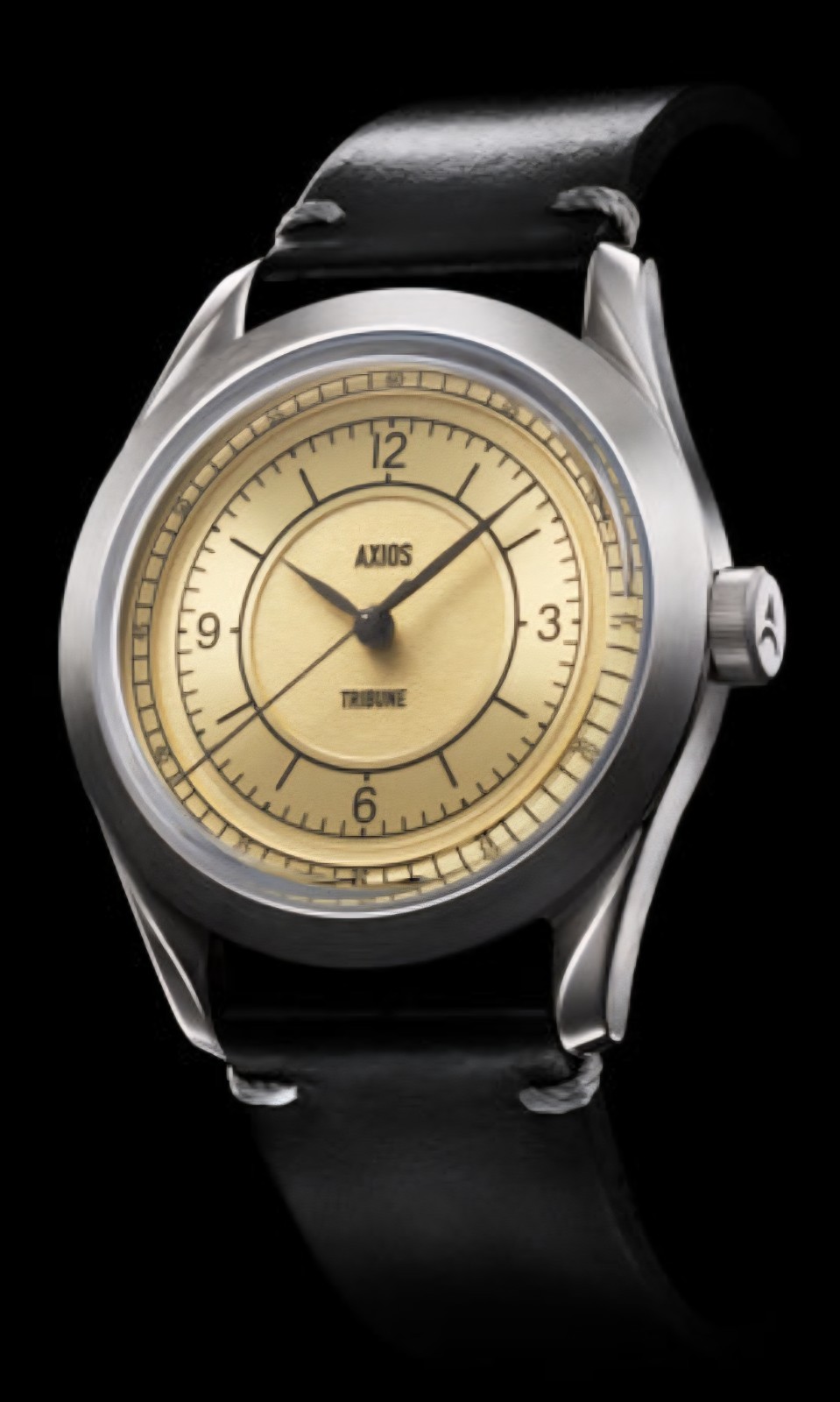 AXIOS Tribune Champagne Sector 38 316L Stainless Steel Miyota 9015 50m Sapphire