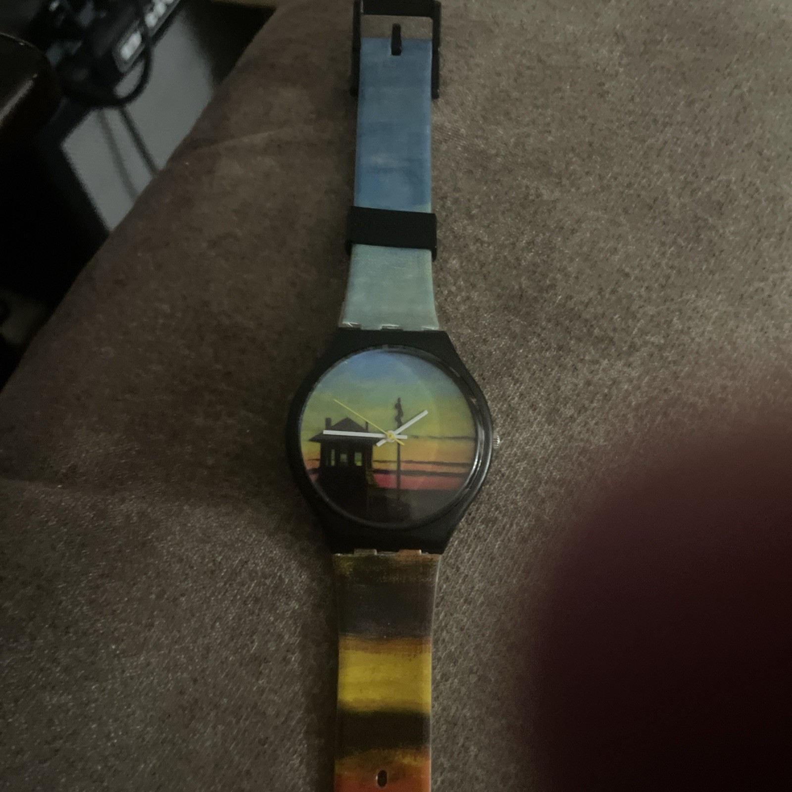Vintage Tribute Watch for Artist Edward Hopper. Limited Edition.
