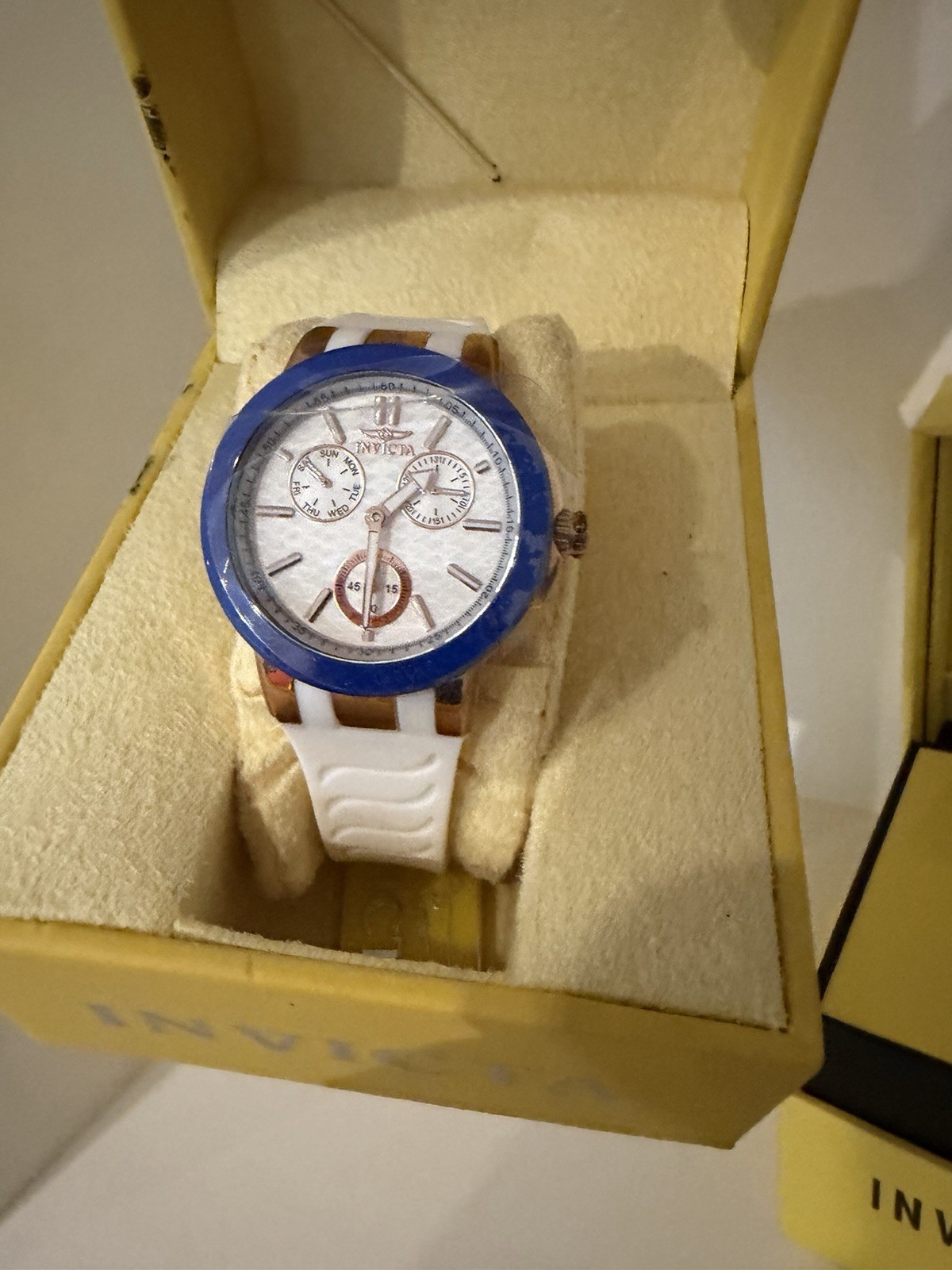 LOT OF 2 Invicta Slim Men’s Quartz Tonneau Wristwatch BOTH NEED BATTERIES
