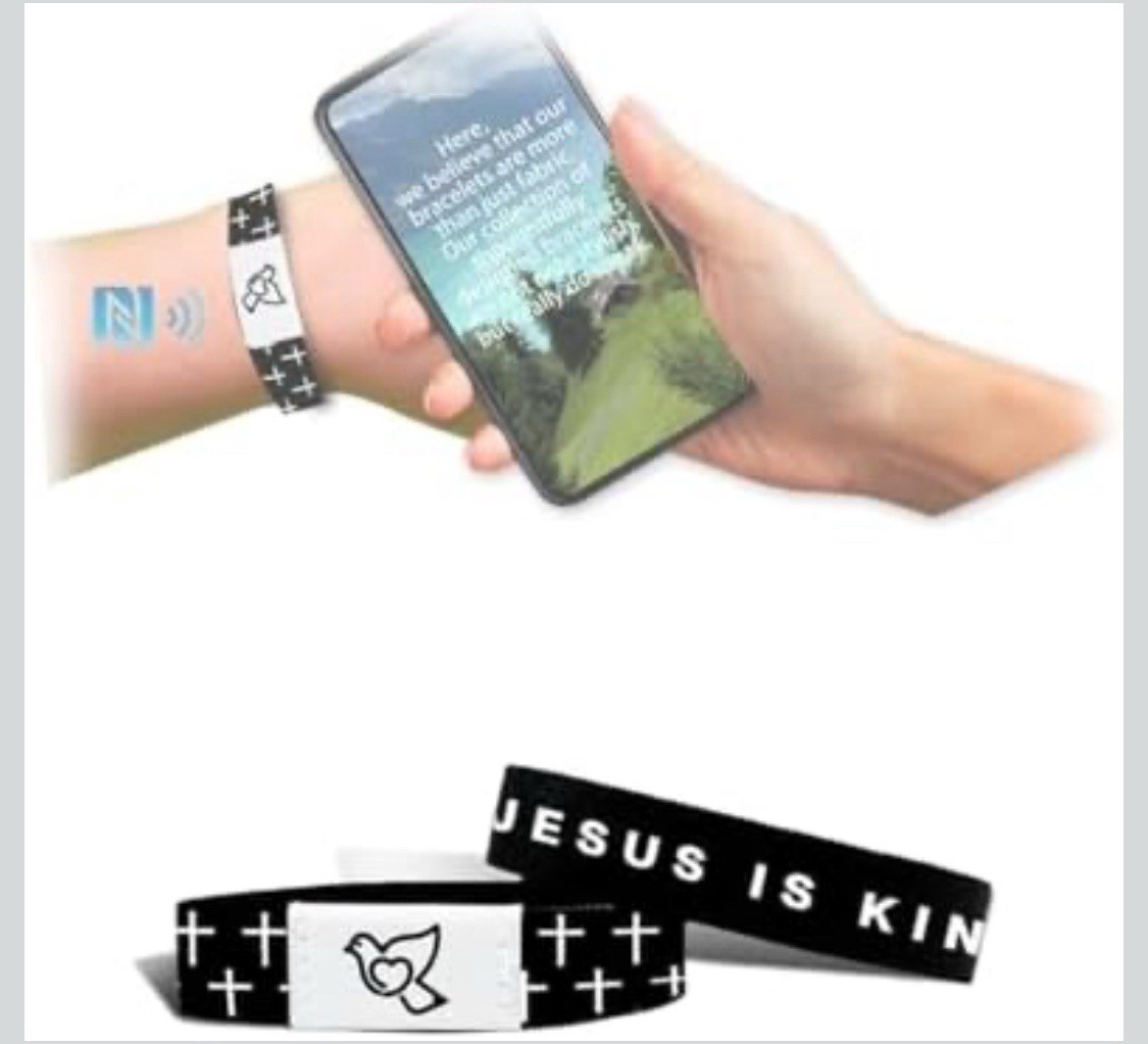 NEW! Lot Of 95 Daily Bible Verse Bracelets, Bible Verse Bracelets NFC