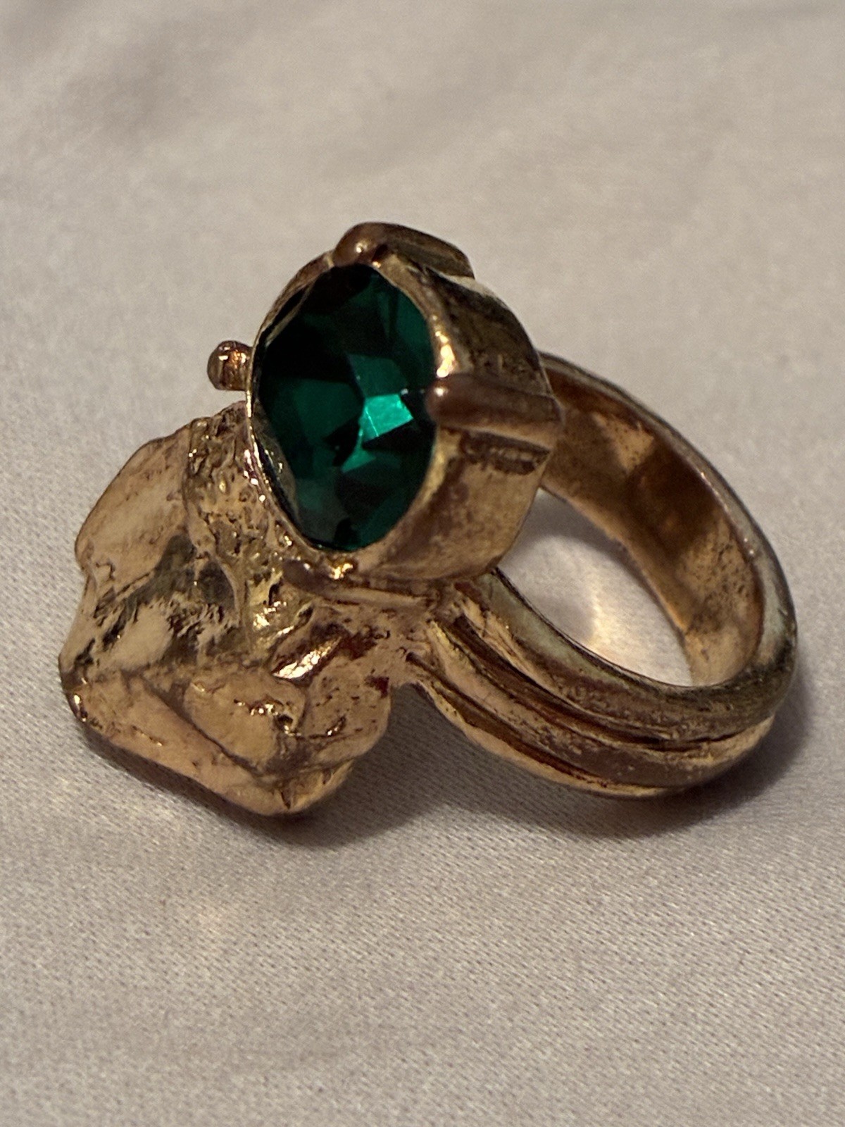 Vintage Yves Saint Laurent Arty Ring FREE SHIPPING