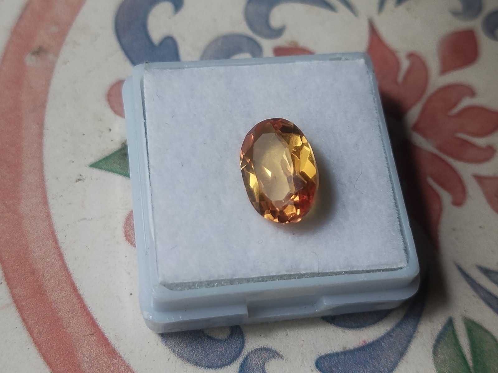 4.60ct Natural Padparadscha Sapphire Oval Certified Unheated 11.7×7.1×5.7mm
