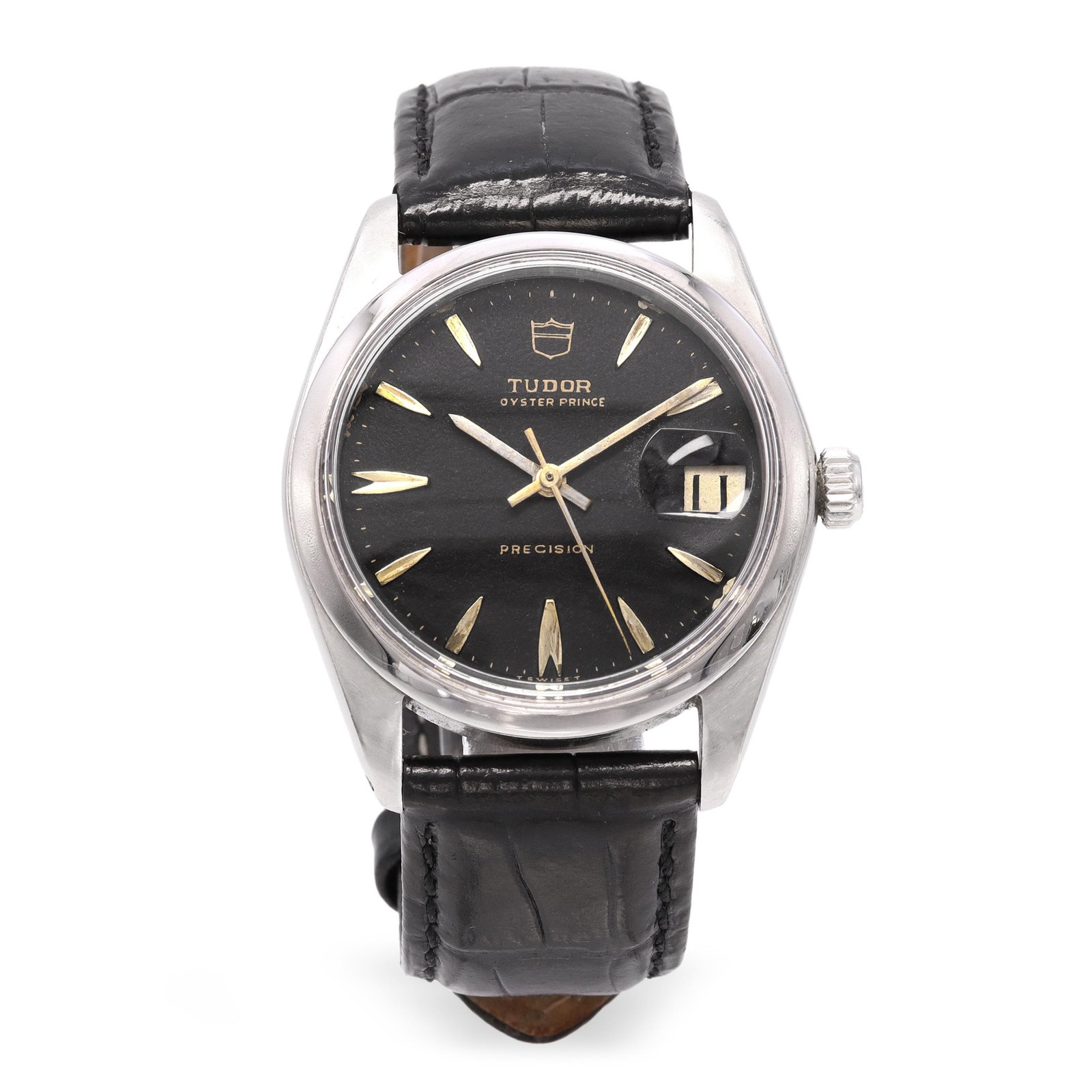 Vintage 1965 Tudor Oyster Prince Precision Watch Ref. 7962