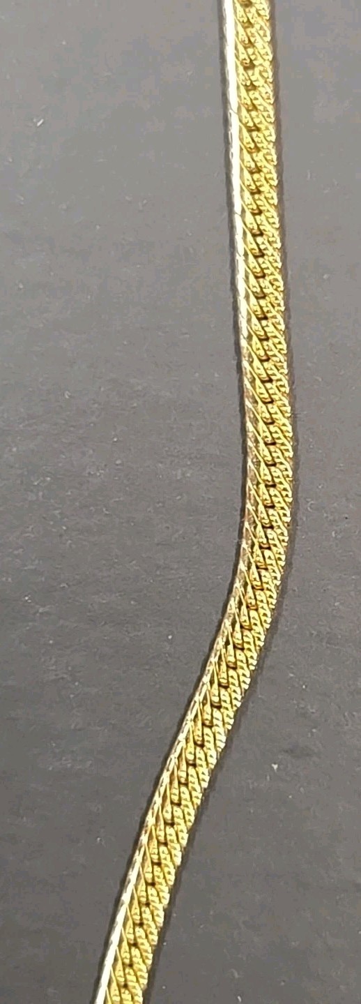 American Showcase Gold Tone Necklace Korea 18” Basic Chain Necklace Jewelry
