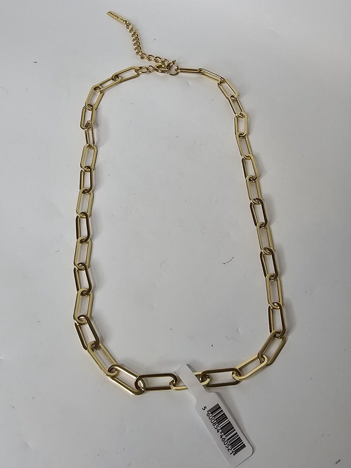 Hey Harper Gold Plated Paper Clip Chain Necklace Women’s 41cm-46cm