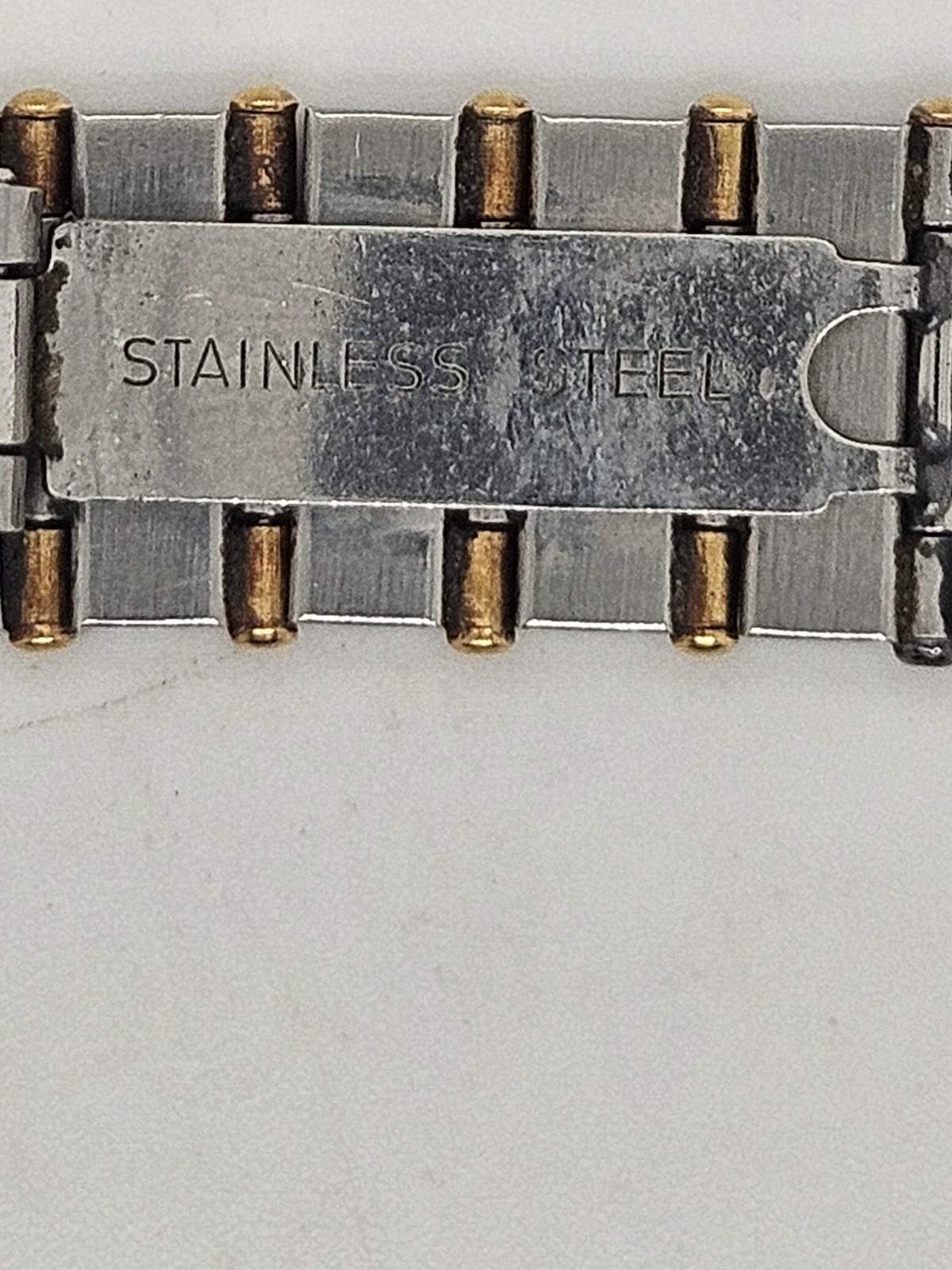LADIES OMEGA CONSTELLATION WATCH 18K GOLD AND STAINLESS STEEL WITH DIAMONDS