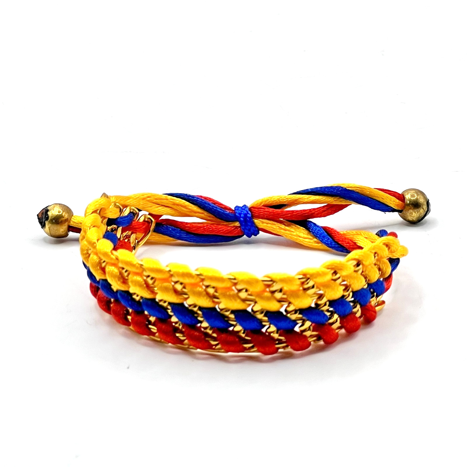 Handmade in Colombia – Colombian Threaded Bracelet Adjustable & Artist Made
