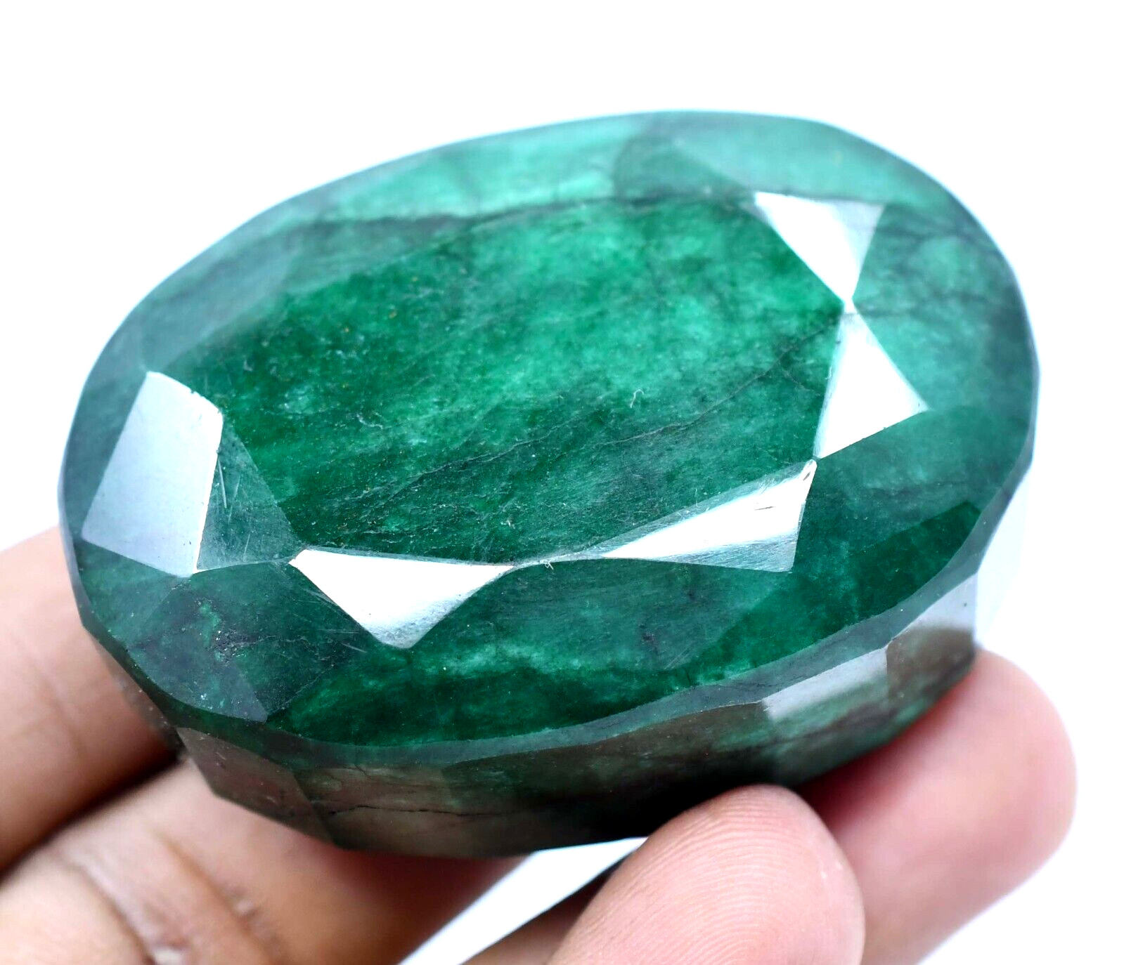 568.0 Ct Natural Huge Green Emerald Earth-Mined Certified Museum Use Gemstone