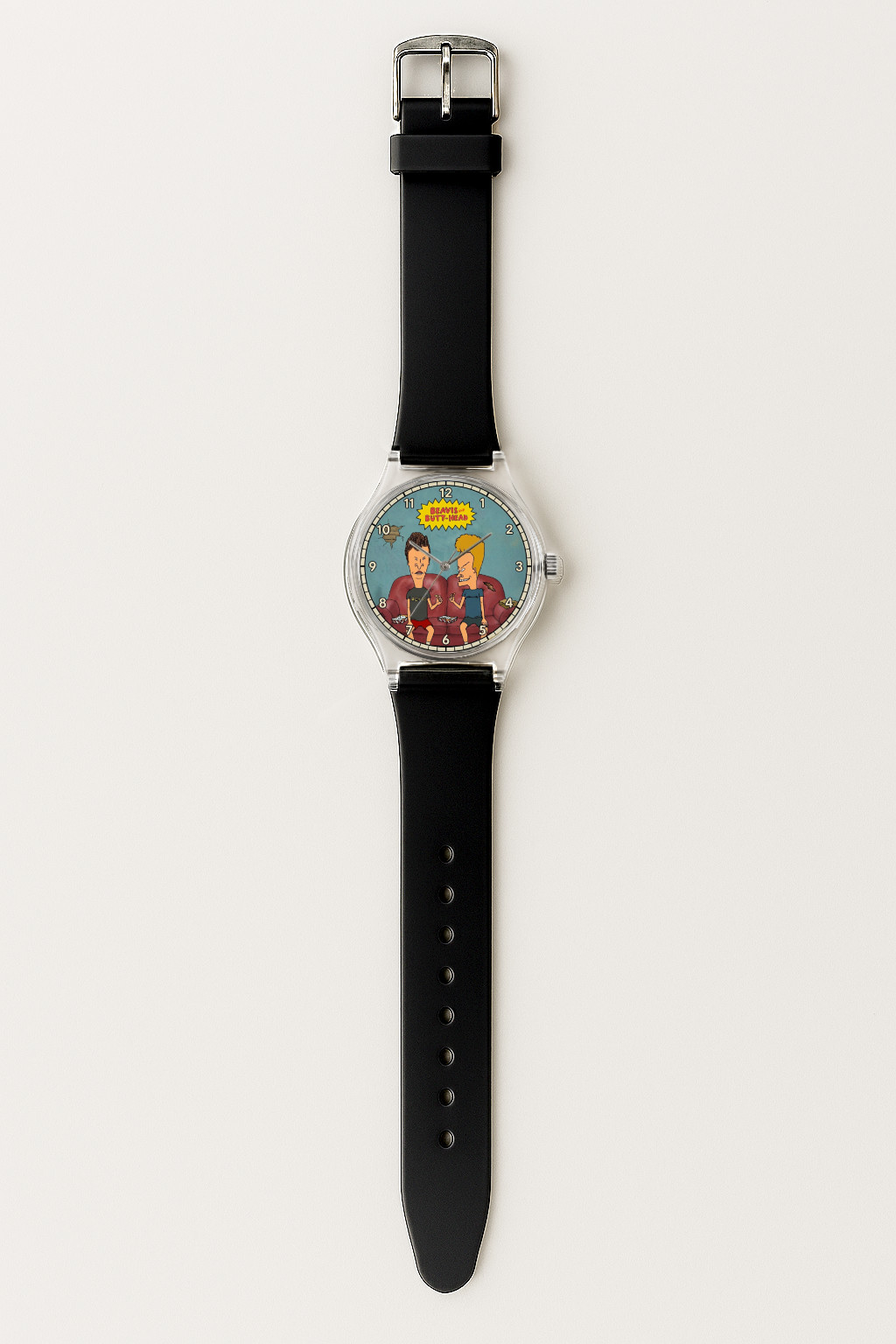 Beavis Butthead Daria Celebrity Deathmatch MTV Music Pop Art Watch Wristwatch