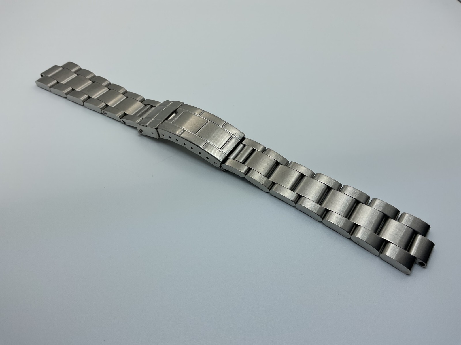 20MM SOLID OYSTER BAND BRACELET FOR 36MM 455B ROLEX SUBMARINER WITH FLIP-LOCK