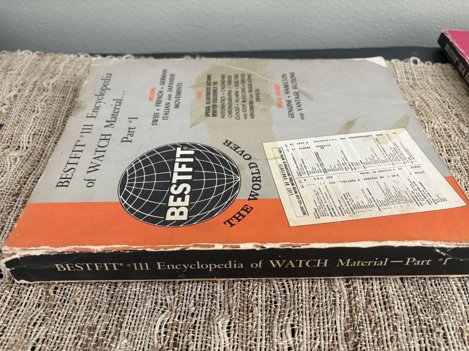 Best Fit 111 & 111A Encyclopedia of Watch Material, 1979 Parts 1 And 2