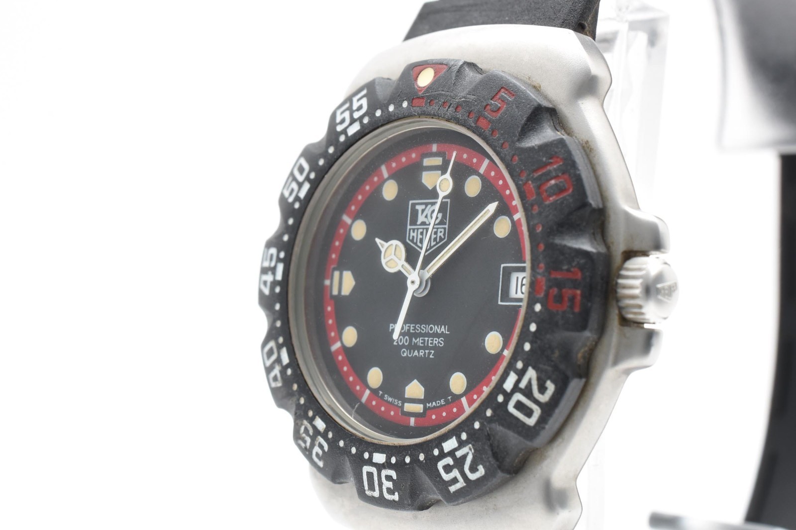 [EXCELLENT+5] TAG HEUER Formula 1 WA1214 35mm Black Dial Date Quartz Men’s Watch