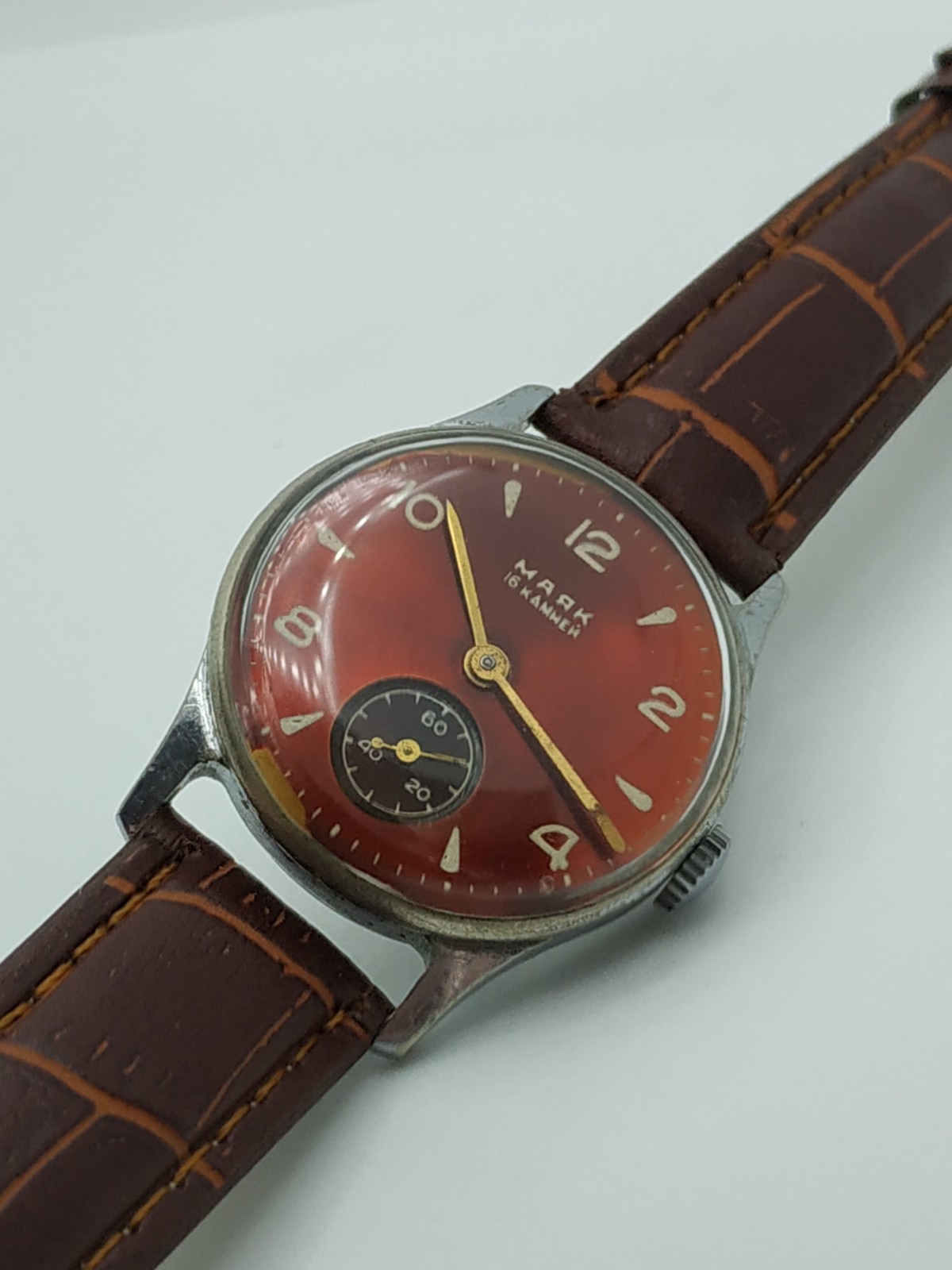 Men’s Watch Vintage Pobeda Mayak Majak USSR Mechanical CChZ Soviet Retro 1955s