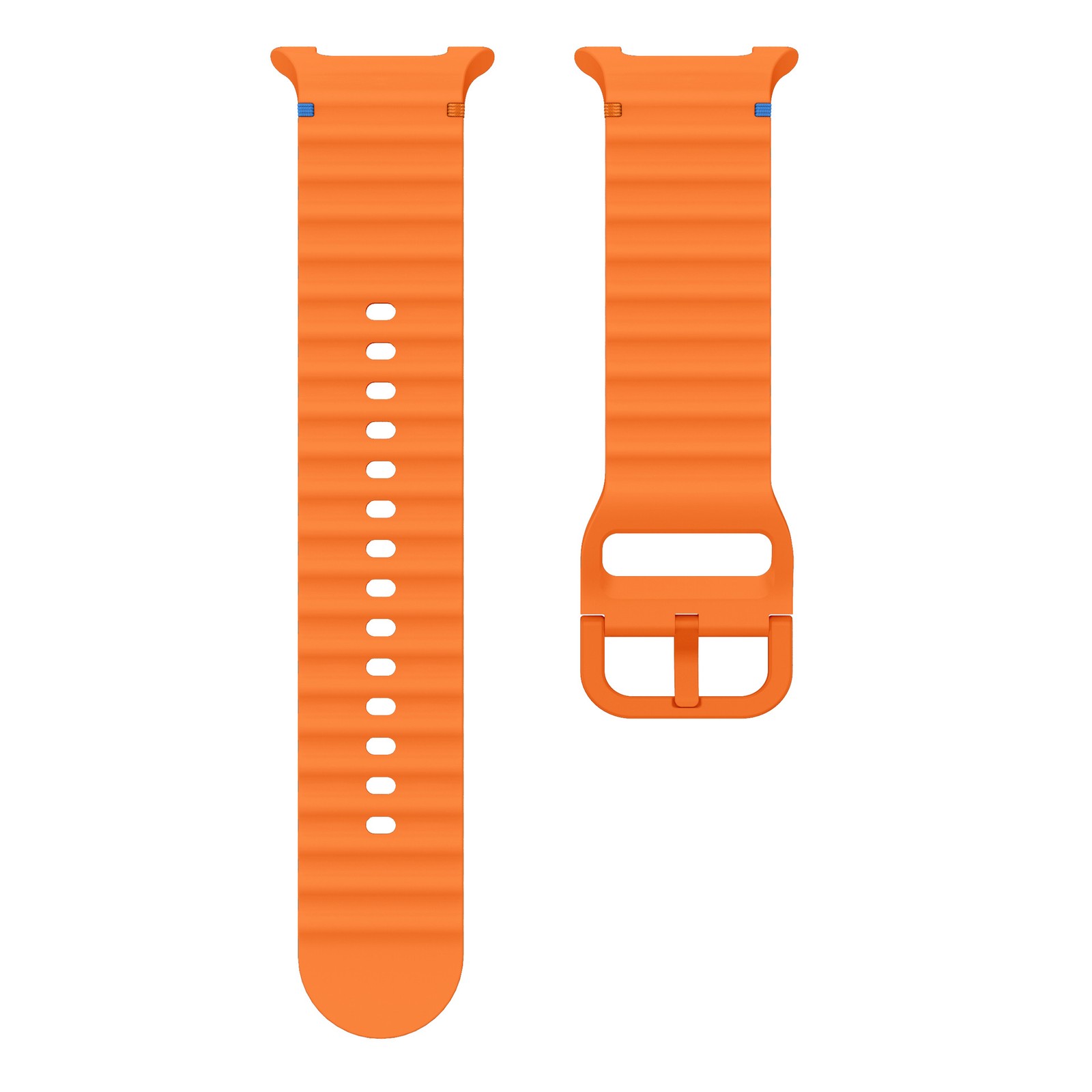Wave Stitched Silicone Soft Band for Samsung Galaxy Watch 8 / Watch 8 Classic