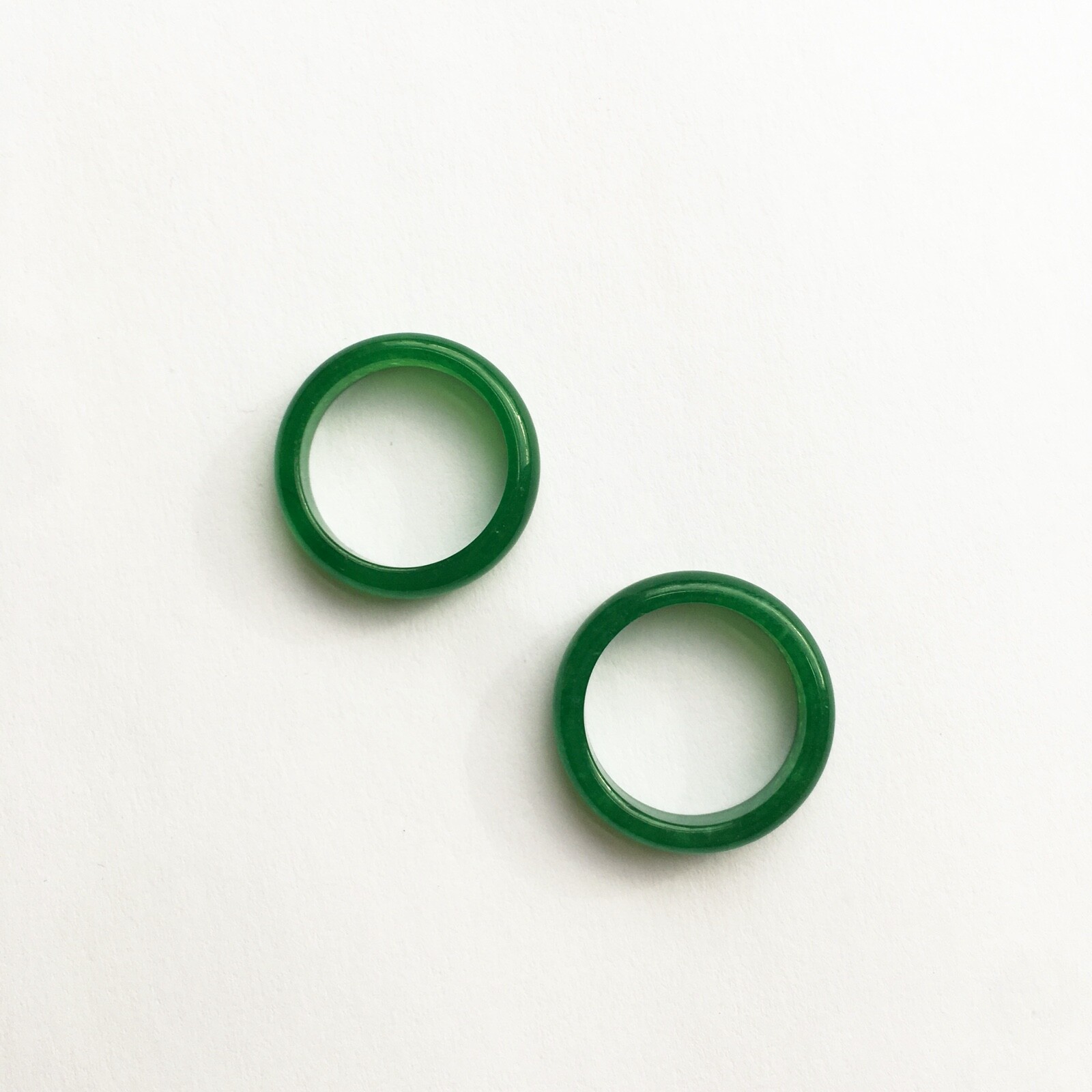 Good fortune Jade band ring