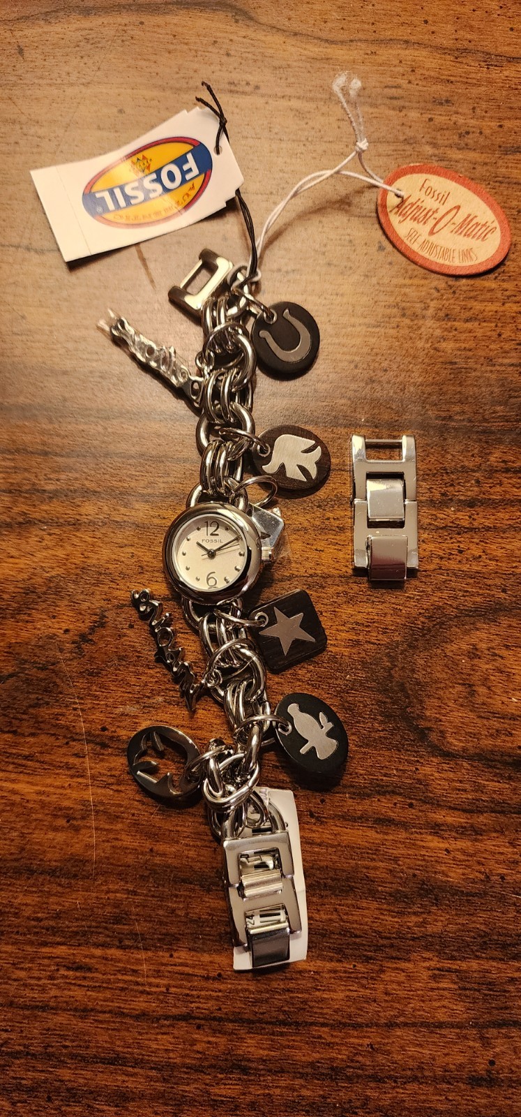 Fossil Charm Wristwatch – Brand New with Tags & Box!