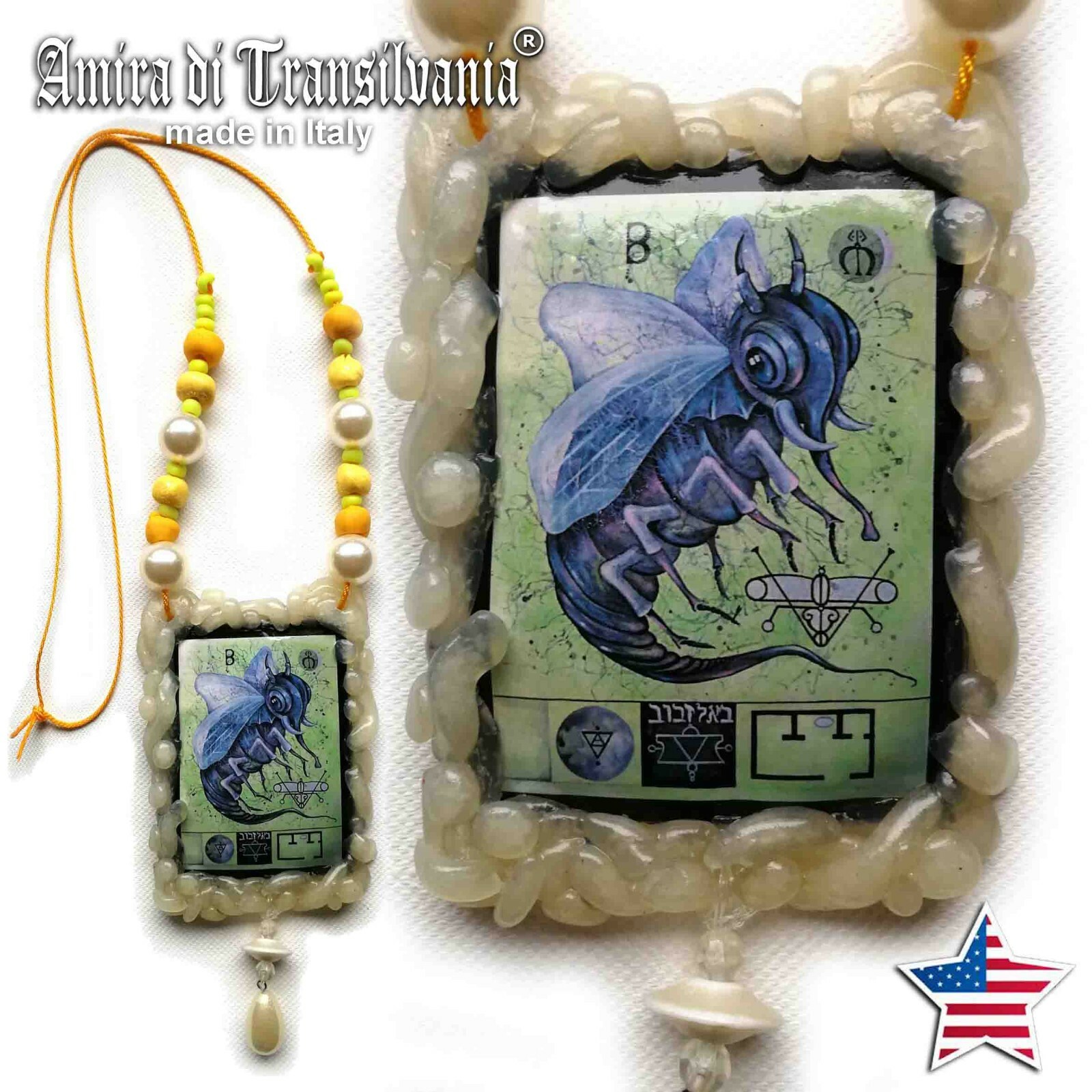 Talisman magic amulet Beelzebub demon Lemegeton Solomon keys clavicula salomonis