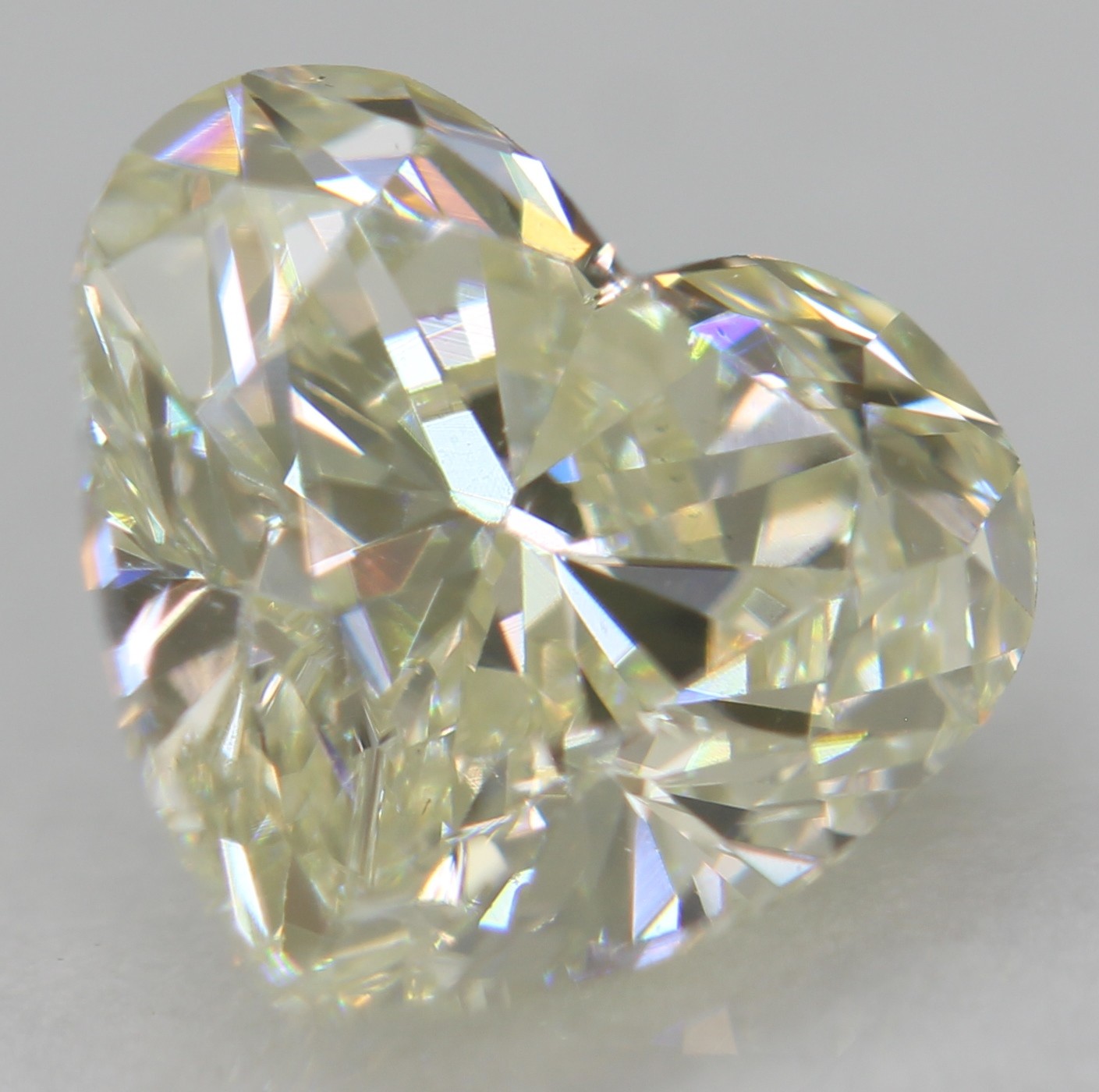 Certified 1.01 Carat I VVS2 Heart Shape Natural MINED Loose Diamond 6.6×6.43mm