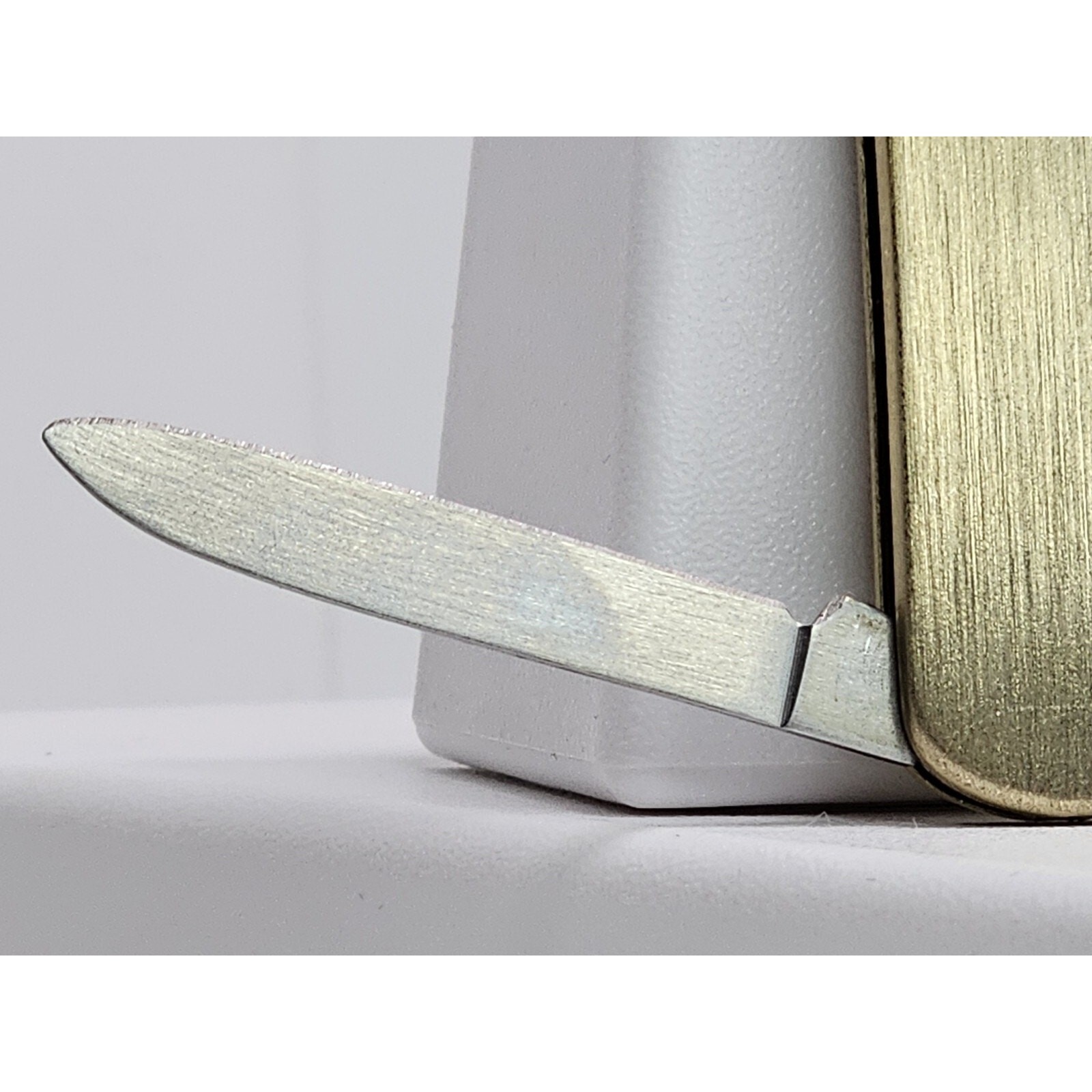 Vintage 10K Illinois Bell Sapphire & Diamond Pocket Knife * Read Description*