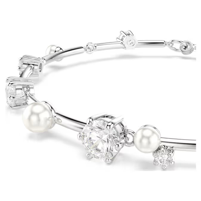 Swarovski Constella bracelet Crystal-like pearl round cut ·