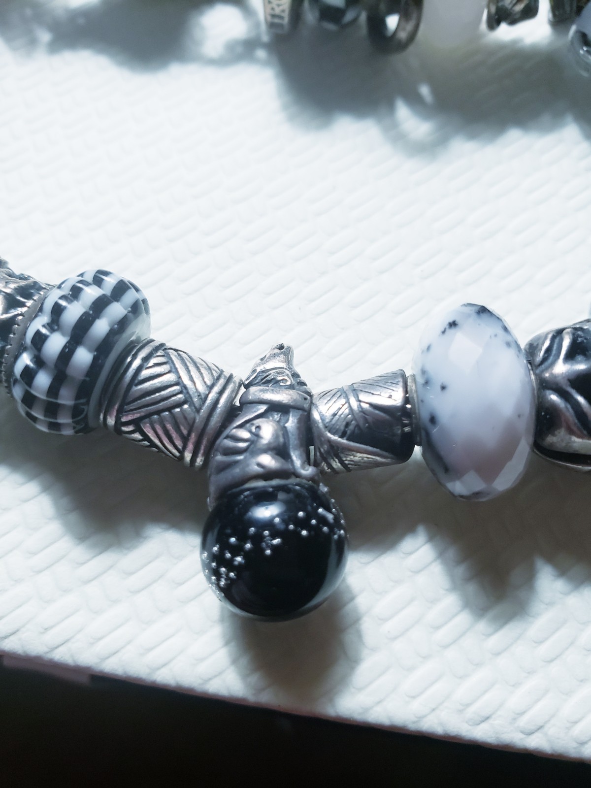 Gently Pre-owned Trollbeads World Tour Lithuania LE Iron Wolf Sterl Silver Charm
