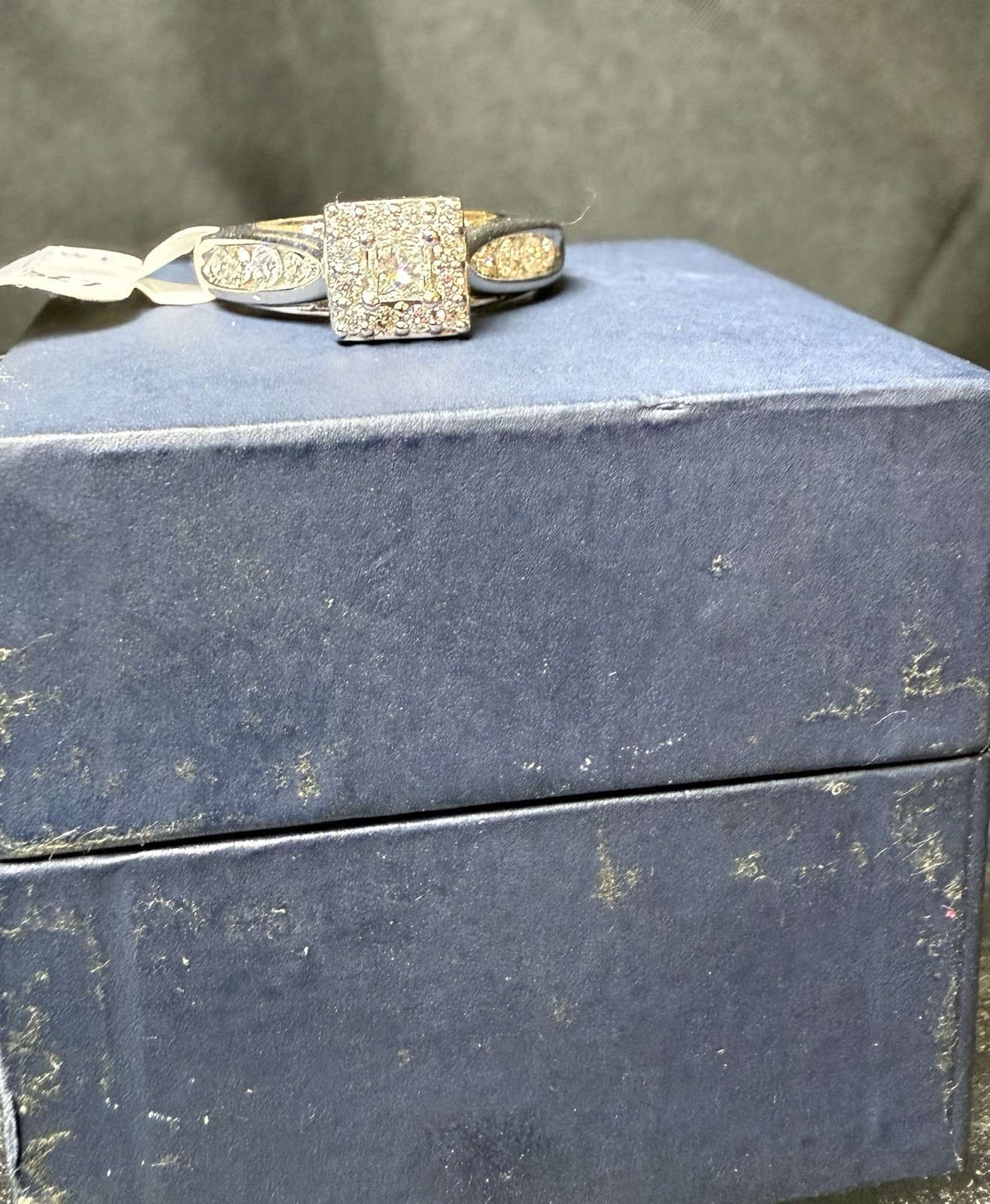 Keepsake Melody 10K White Gold 1/2 Carat Diamond Ring Size 7