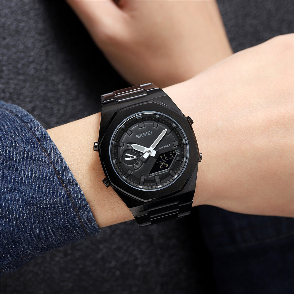 SKMEI Men Watch Luxury Military Wristwatch LED Digital Quartz Sport Watches Male