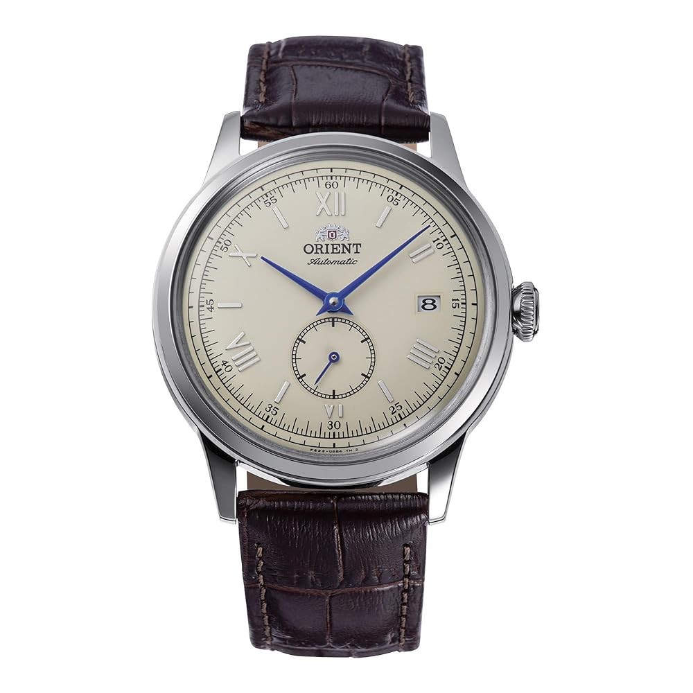 Orient Men’s Bambino Small Seconds Champagne Automatic 38mm Watch RA-AP0105Y
