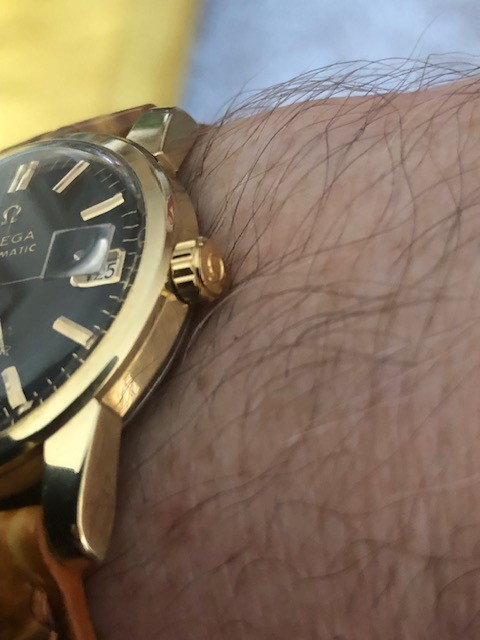 Vintage omega seamaster calendar automatic