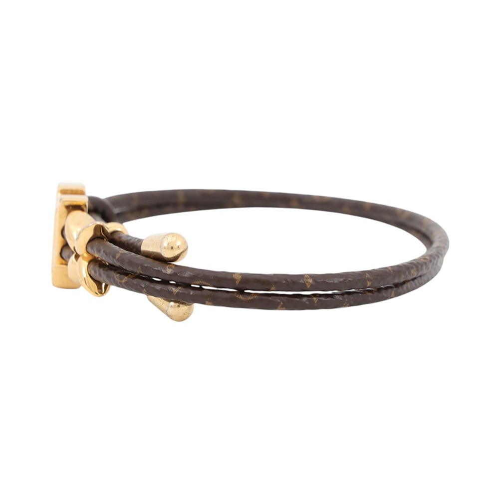 LOUIS VUITTON Bracelet LV Bloom Monogram Brown M8416Z